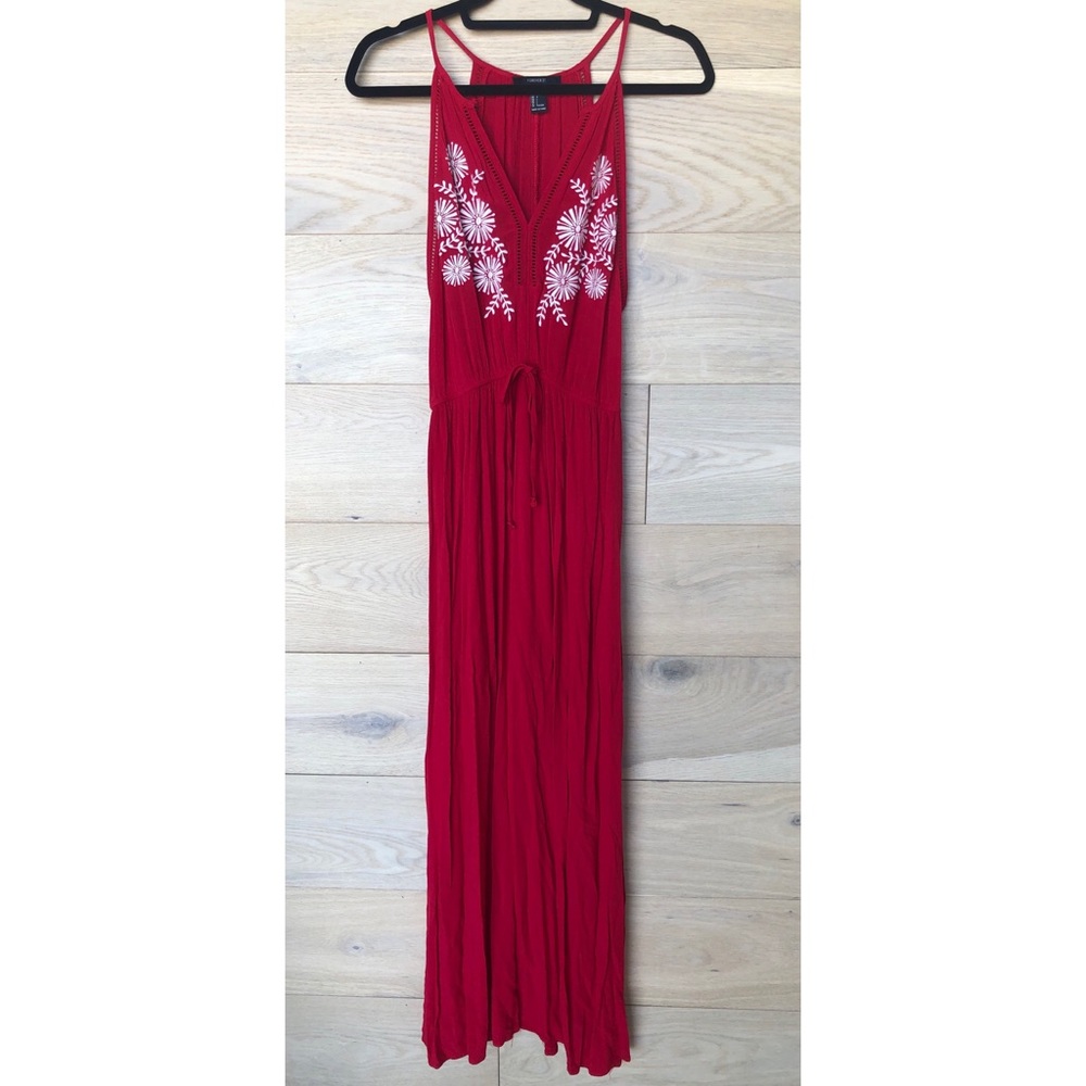 Forever 21 Red Maxi Dress